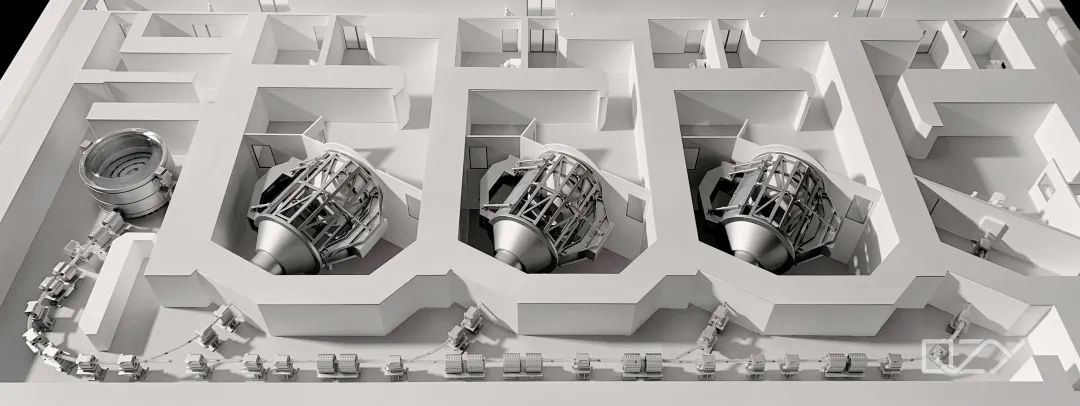 Proton Therapy System industrial display model