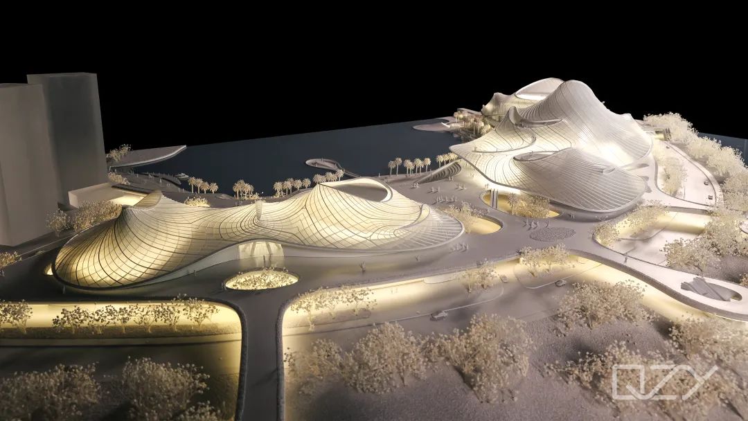 Nanhai Art Center Architectural Model