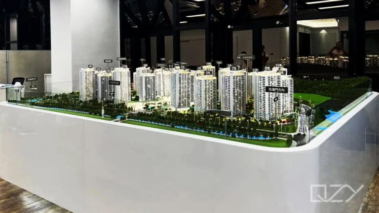 Hengqin New Neighborhood Residential Architecture Model