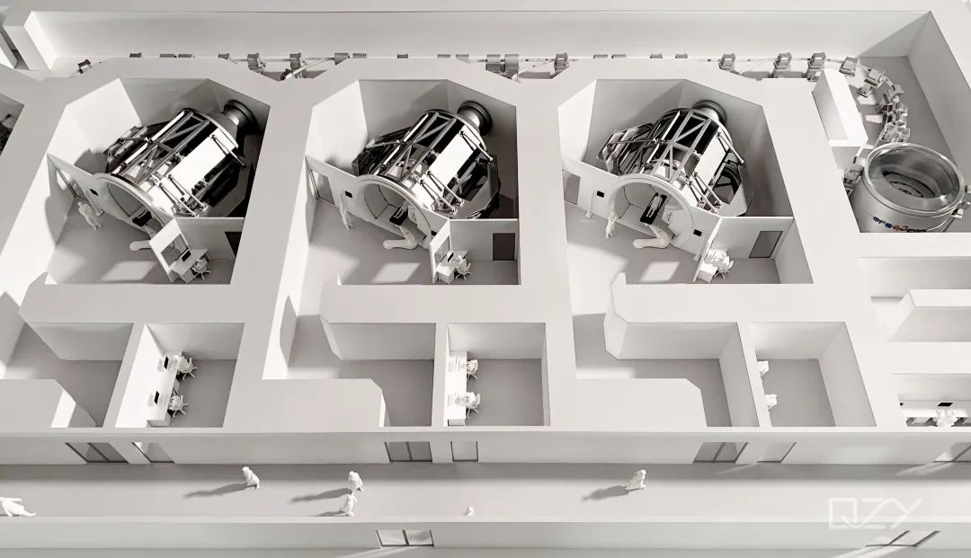 Proton Therapy System industrial display model