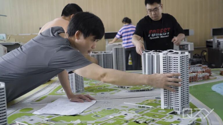 Hengqin New Neighborhood Residential Architecture Model