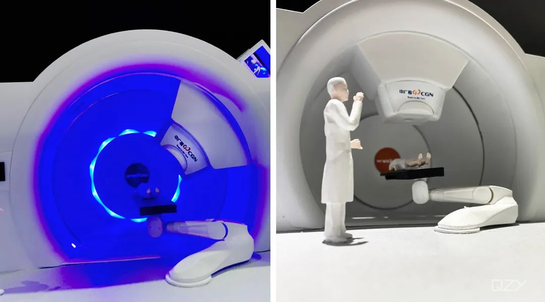 Proton Therapy System industrial display model