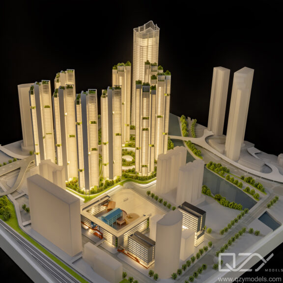 Redevelopment Concept Architectural Model for Shenzhen: An Innovative Approach to Urban Design