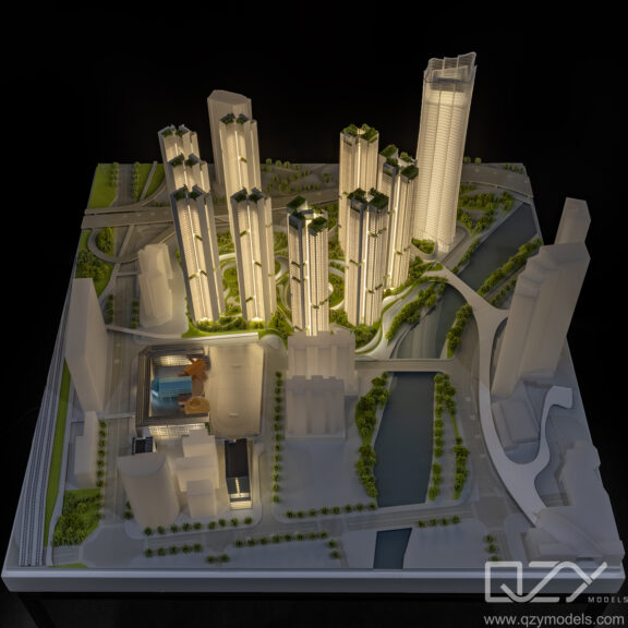 Redevelopment Concept Architectural Model for Shenzhen: An Innovative Approach to Urban Design