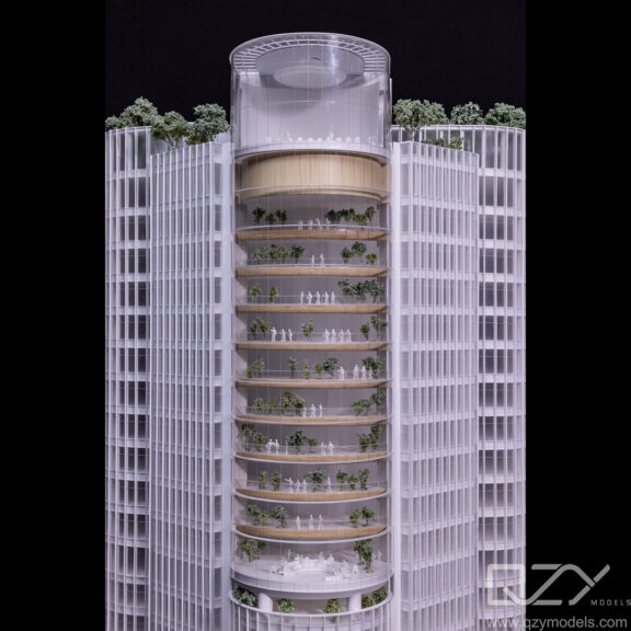  China Resources Snow Beer Global Headquarters Building  Architectural Model