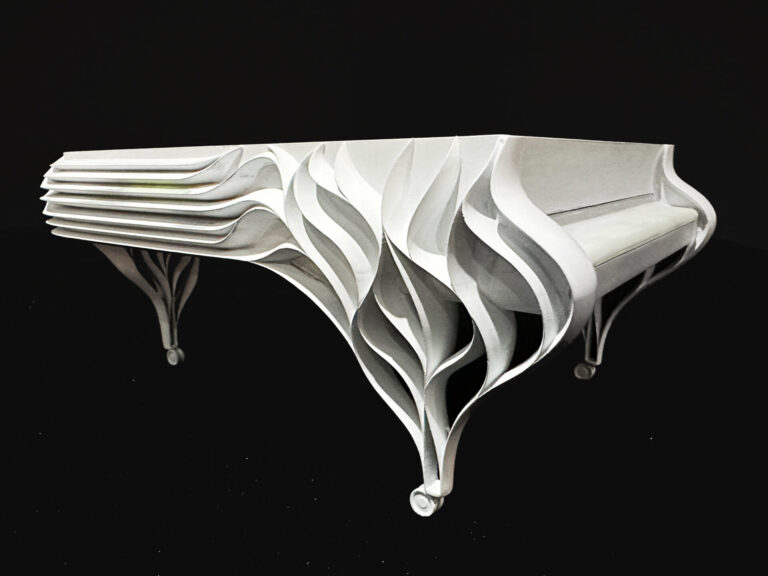 Fazioli Butterfly Piano model design