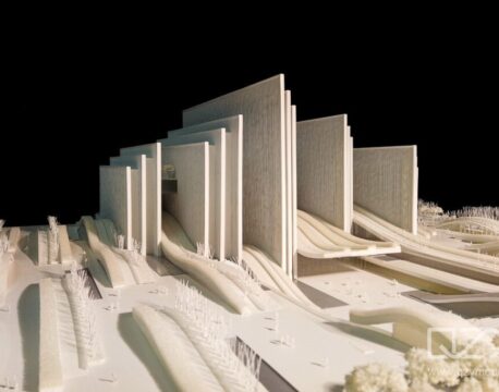 QZY Models | Shenzhen Reform and Opening Exhibition Hall Competition​ | architect house model new model house arch design