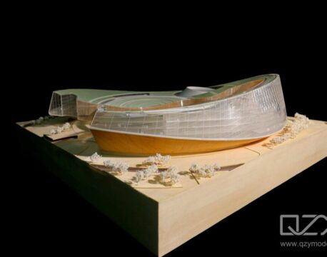 QZY models Tencent Conference Center | architecture miniature Scale Models