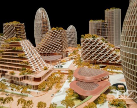 Shenzhen Dachan Bay Planning- Exceptional Physical Model - QZY - Architecture Models Maker Comany | materials for making architectural models architectural model making supplies