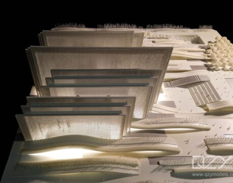 QZY Models | Shenzhen Reform and Opening Exhibition Hall Competition​ | architect model maker